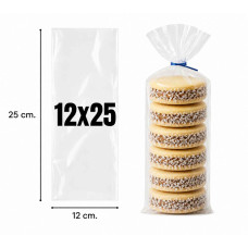 BOLSA POLIPROPILENO 12x25 x100 uni