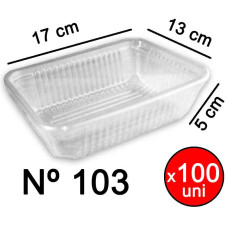 BANDEJA DE PLASTICO 103 x100 (CALOR)