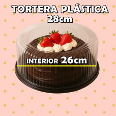 TORTERA PLASTICA 28 ALTA