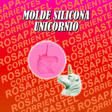MOLDE SILICONA CABEZA UNICORNIO