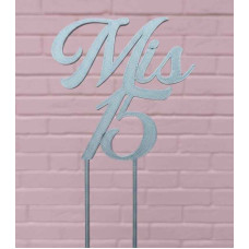 TOPPER MIS 15 PLATA 3D