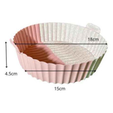 MOLDE SILICONA FREIDORA DE AIRE 15cm x 4,5cm