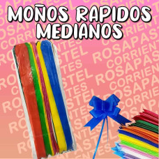 MOÑO RAPIDO MEDIANO SURTIDO x100