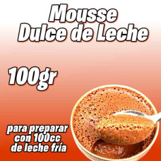 MOUSSE DE DULCE DE LECHE 100grs (fraccionado) MOUSSE DE DULCE DE LECHE 100grs (fraccionado)