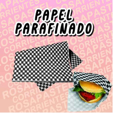 PAPEL PARAFINADO NEGRO 28x35 100grs PAPEL PARAFINADO NEGRO 28x35 100grs
