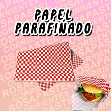 PAPEL PARAFINADO ROJO 28x35 100grs PAPEL PARAFINADO ROJO 28x35 100grs