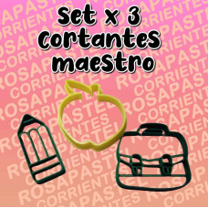 SET 3 CORTANTES MAESTRO 3D SET 3 CORTANTES MAESTRO 3D