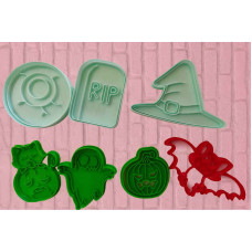 SET CORTANTE MARCADOR X7 HALLOWEEN 3D