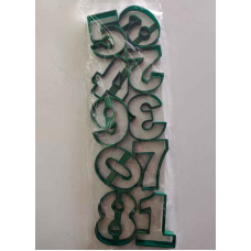 SET 10 CORTANTES NUMEROS 3D