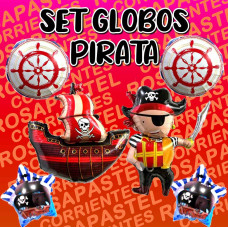 SET GLOBOS PIRATA
