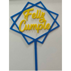 TOPPER ROMBO BOCA