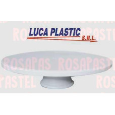 POSATORTA CON BASE 30cm x1 LUCA PLASTIC